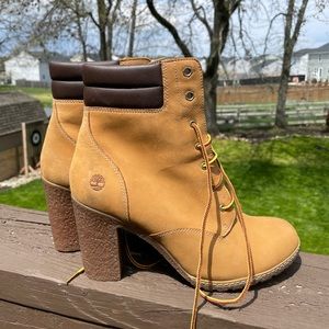 Timberland Tillston bootie in Cognac 10